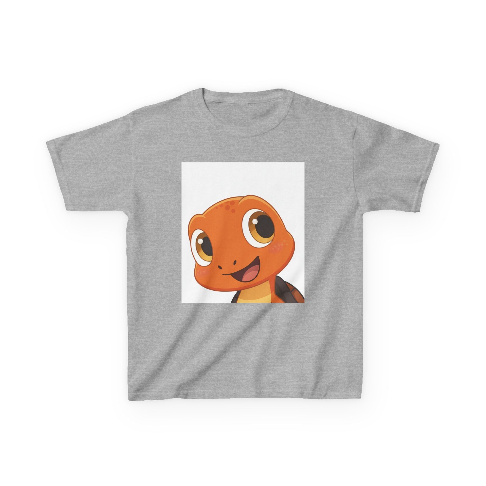 Kids Tee — Cute Orange Cartoon Ziggy Character Shirt for Boys & Girls