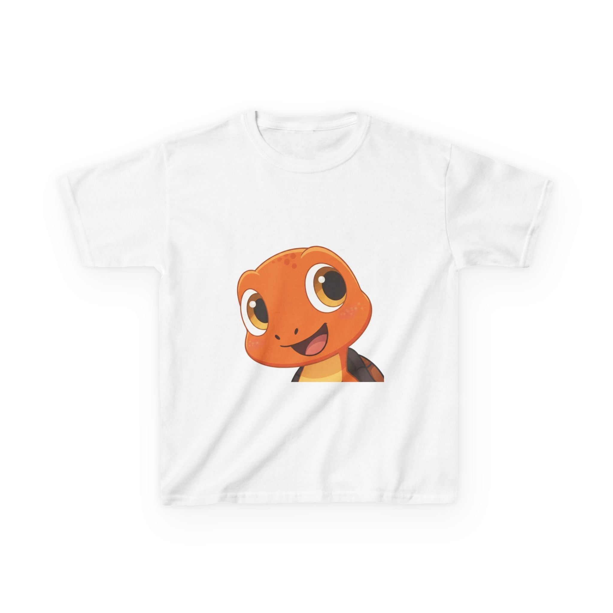 Kids Tee — Cute Orange Cartoon Ziggy Character Shirt for Boys & Girls