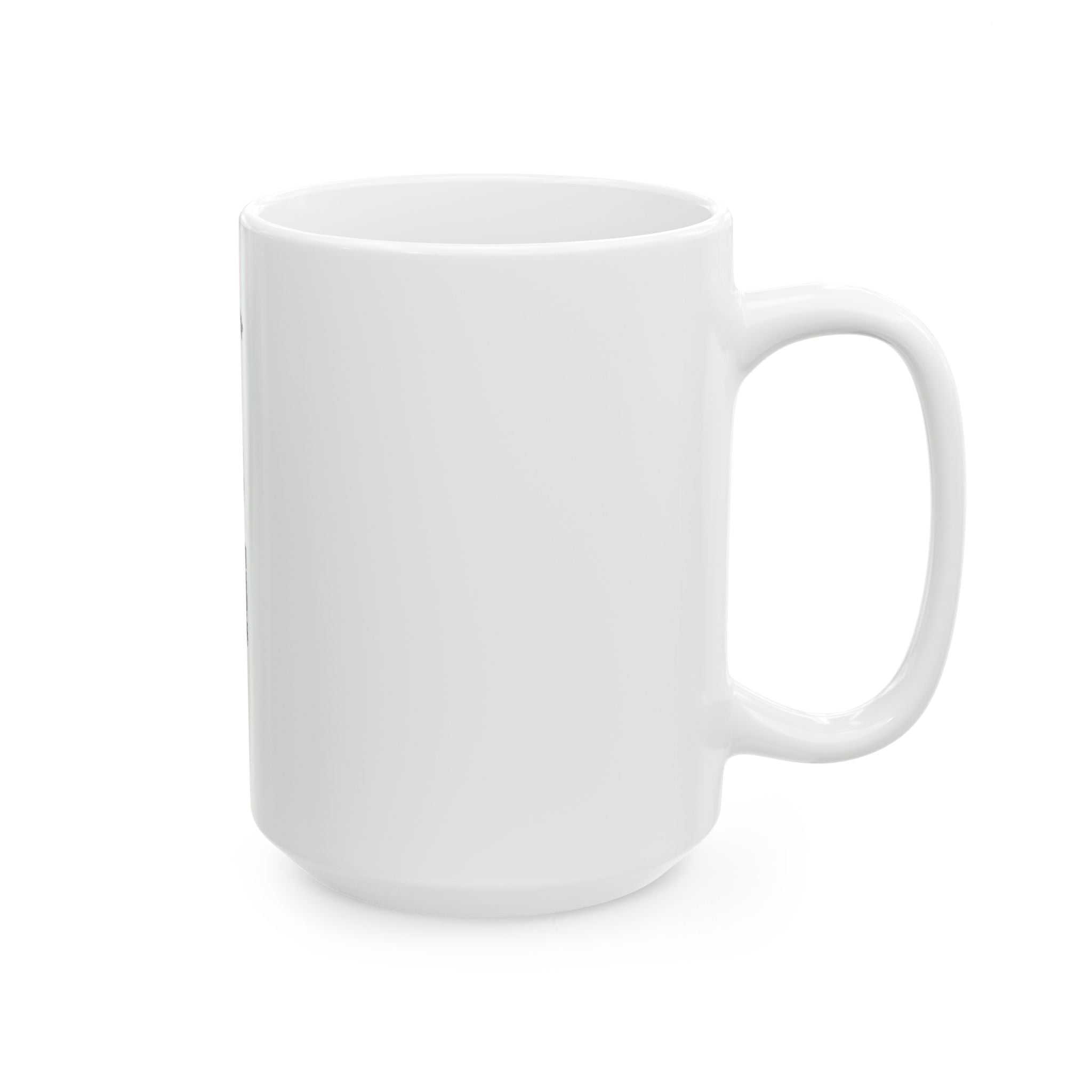 Tiger Love Ceramic Mug (11oz, 15oz) — Cute Tiger Graphic & QR Code Coffee Cup