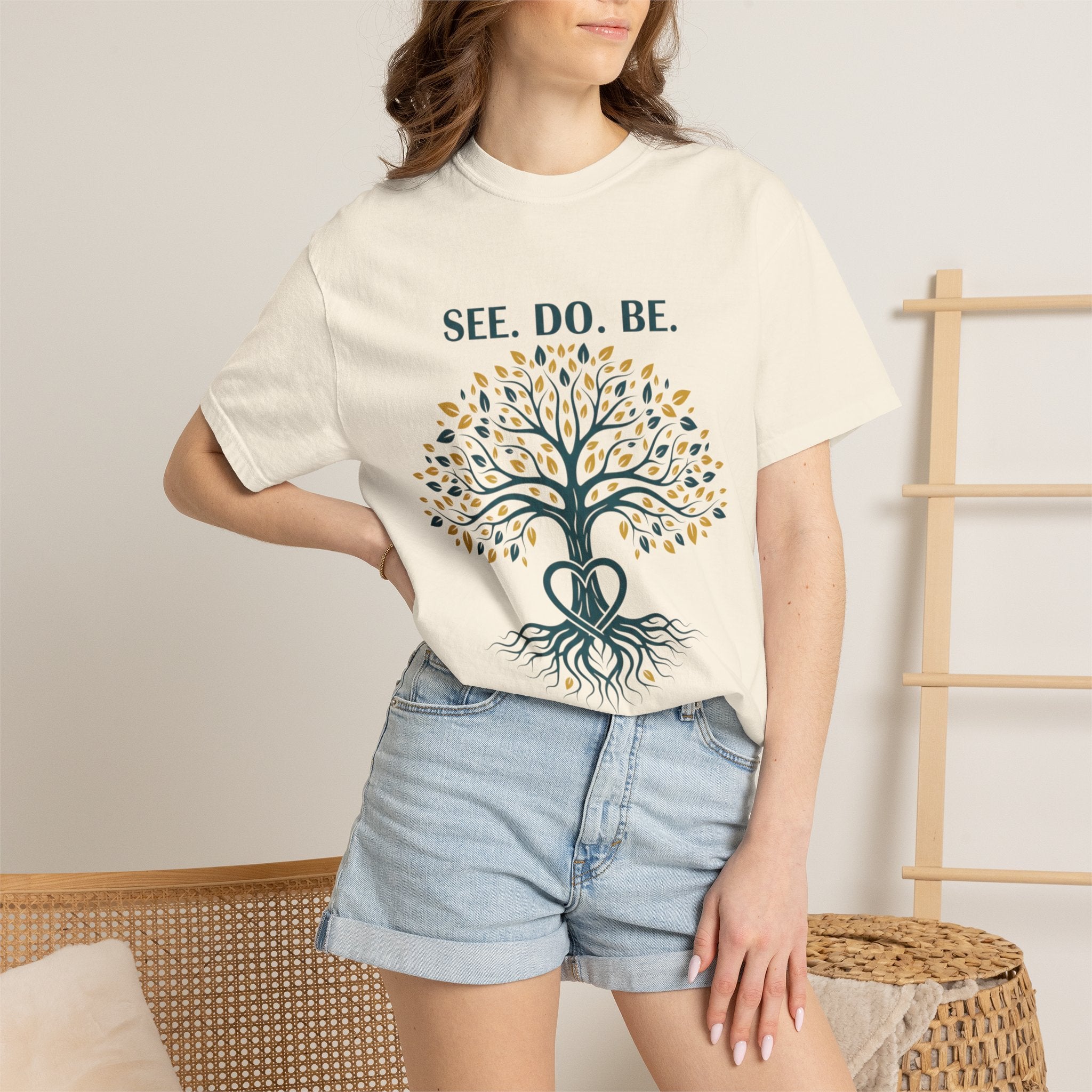 See. Do. Be. Tree of Life T-Shirt — "Love Is Universal" Spiritual Graphic Tee