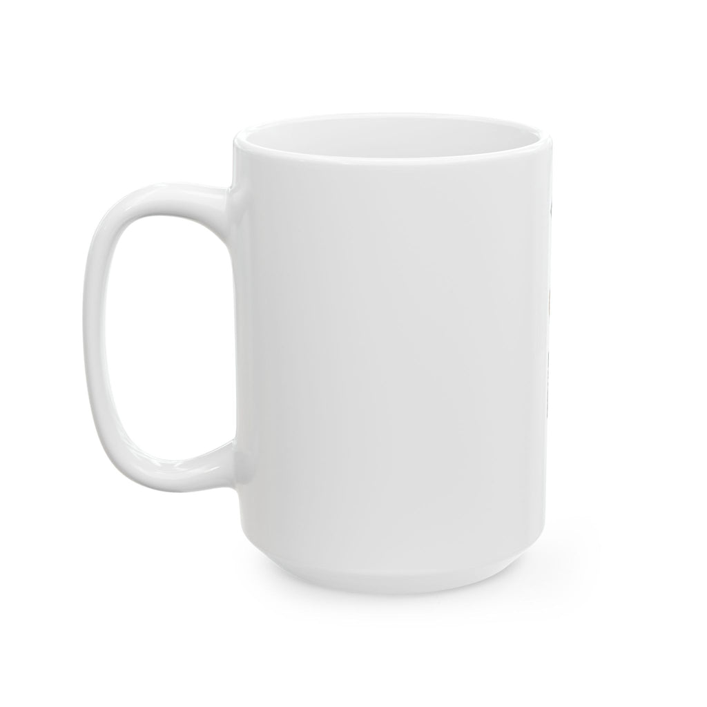 Tiger Love Ceramic Mug (11oz, 15oz) — Cute Tiger Graphic & QR Code Coffee Cup