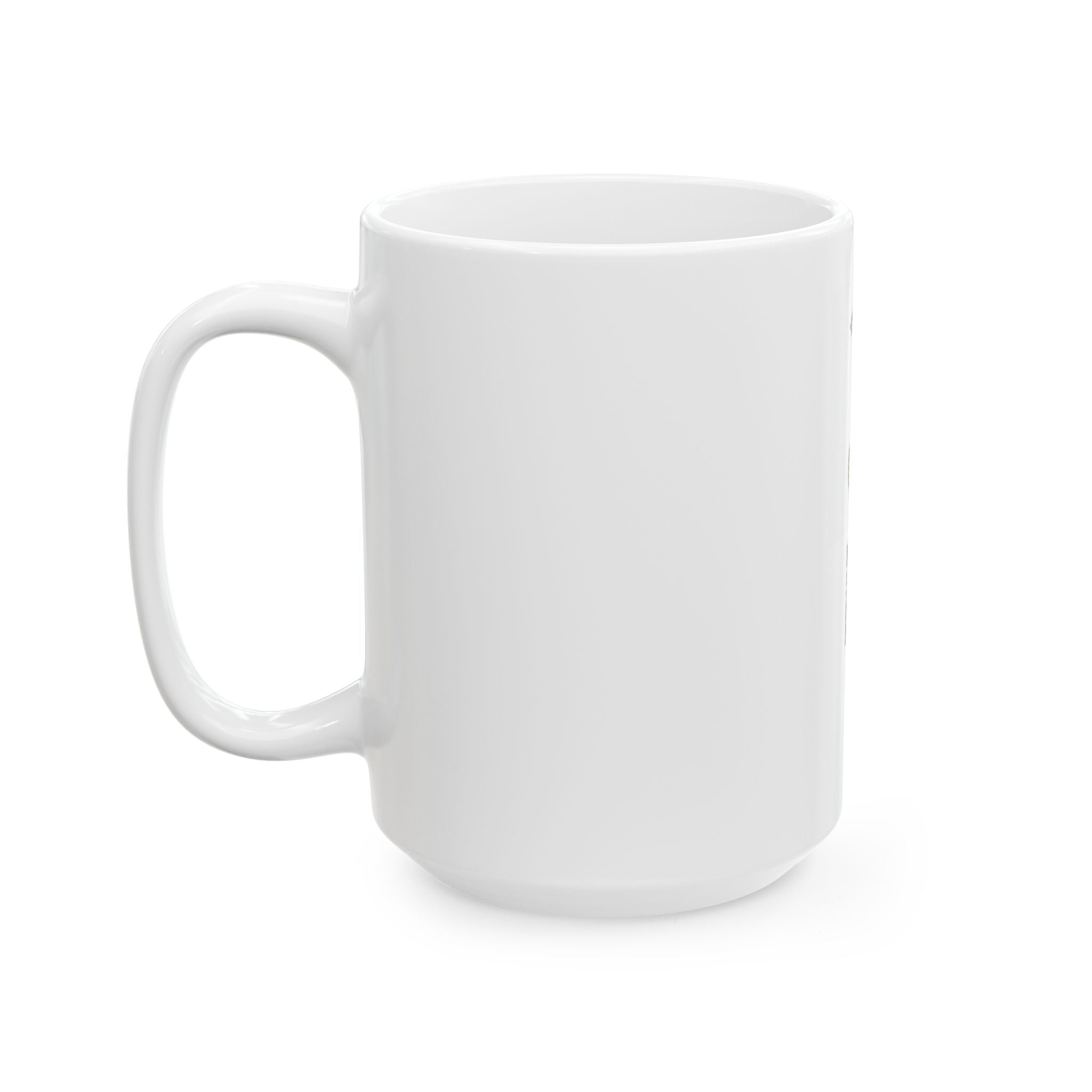 Tiger Love Ceramic Mug (11oz, 15oz) — Cute Tiger Graphic & QR Code Coffee Cup