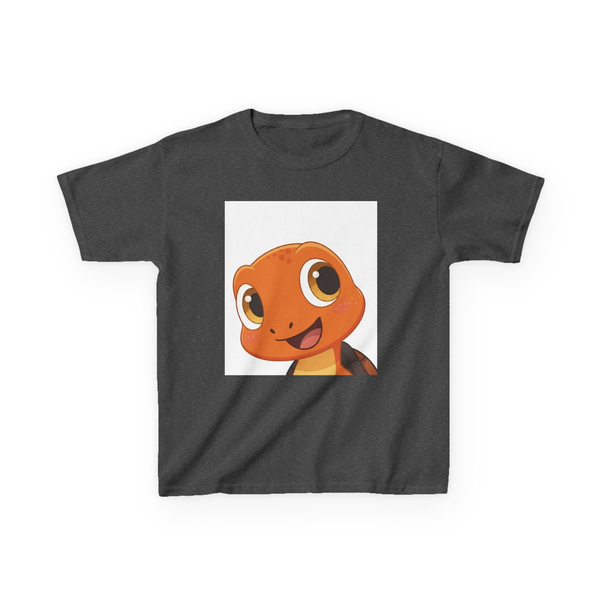 Kids Tee — Cute Orange Cartoon Ziggy Character Shirt for Boys & Girls