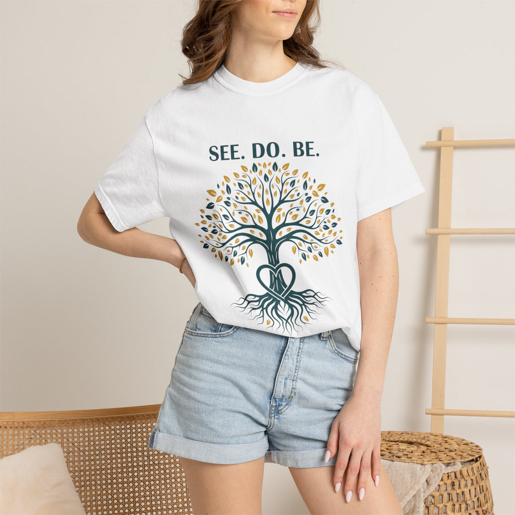 See. Do. Be. Tree of Life T-Shirt — "Love Is Universal" Spiritual Graphic Tee