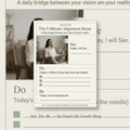 5-Minute Reset Protocol | Daily Grounding Reflection Journal (Digital Download) - Good Life Goods