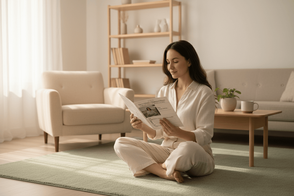 5-Minute Reset Protocol | Daily Grounding Reflection Journal (Digital Download) - Good Life Goods