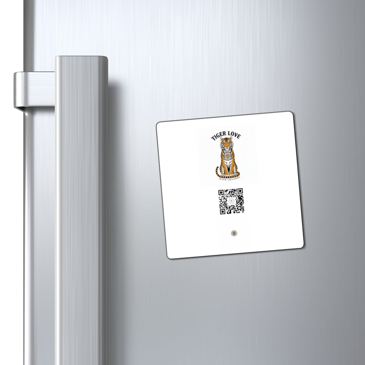 Tiger Love QR Refrigerator Magnet