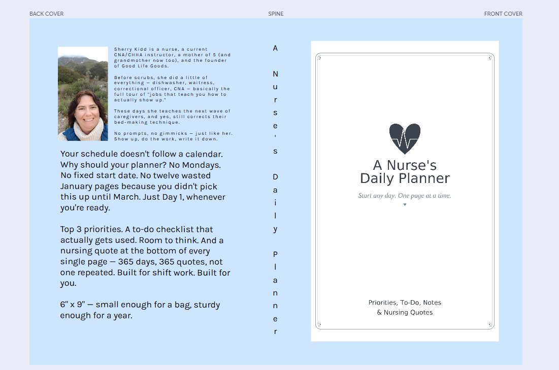 A Nurse's Daily Planner