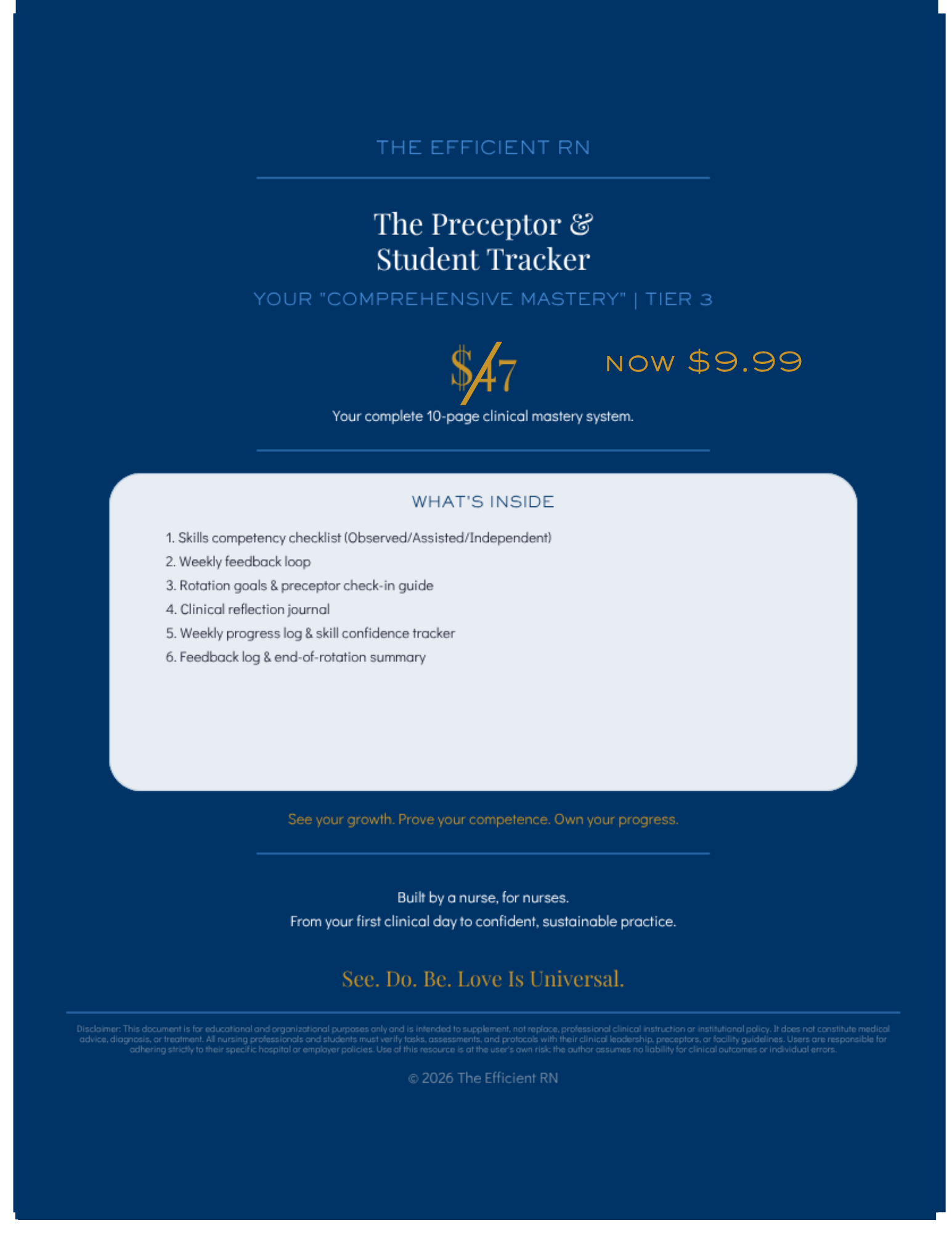 The Preceptor & Student Tracker — Master Your Clinicals with Confidence