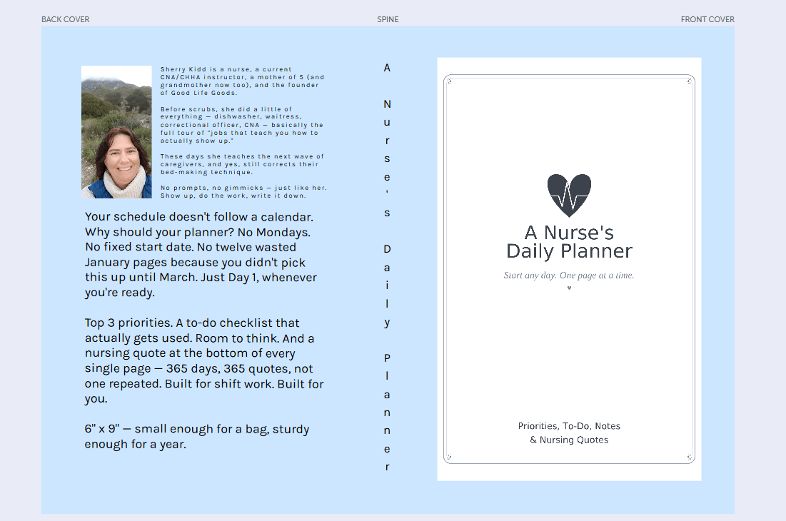 A Nurse's Daily Planner