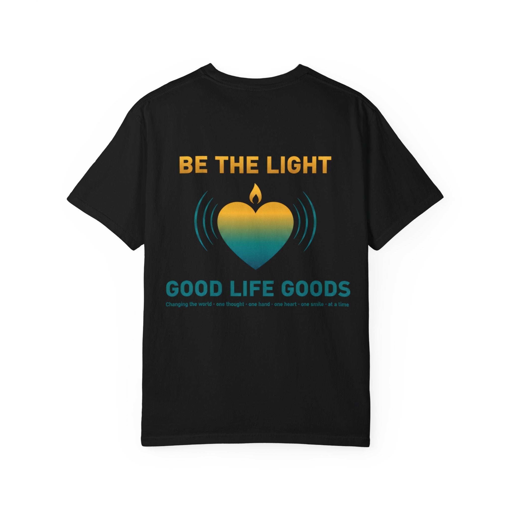 Be the Light Heart Candle T-Shirt — Good Life Goods Graphic Tee - Good Life Goods