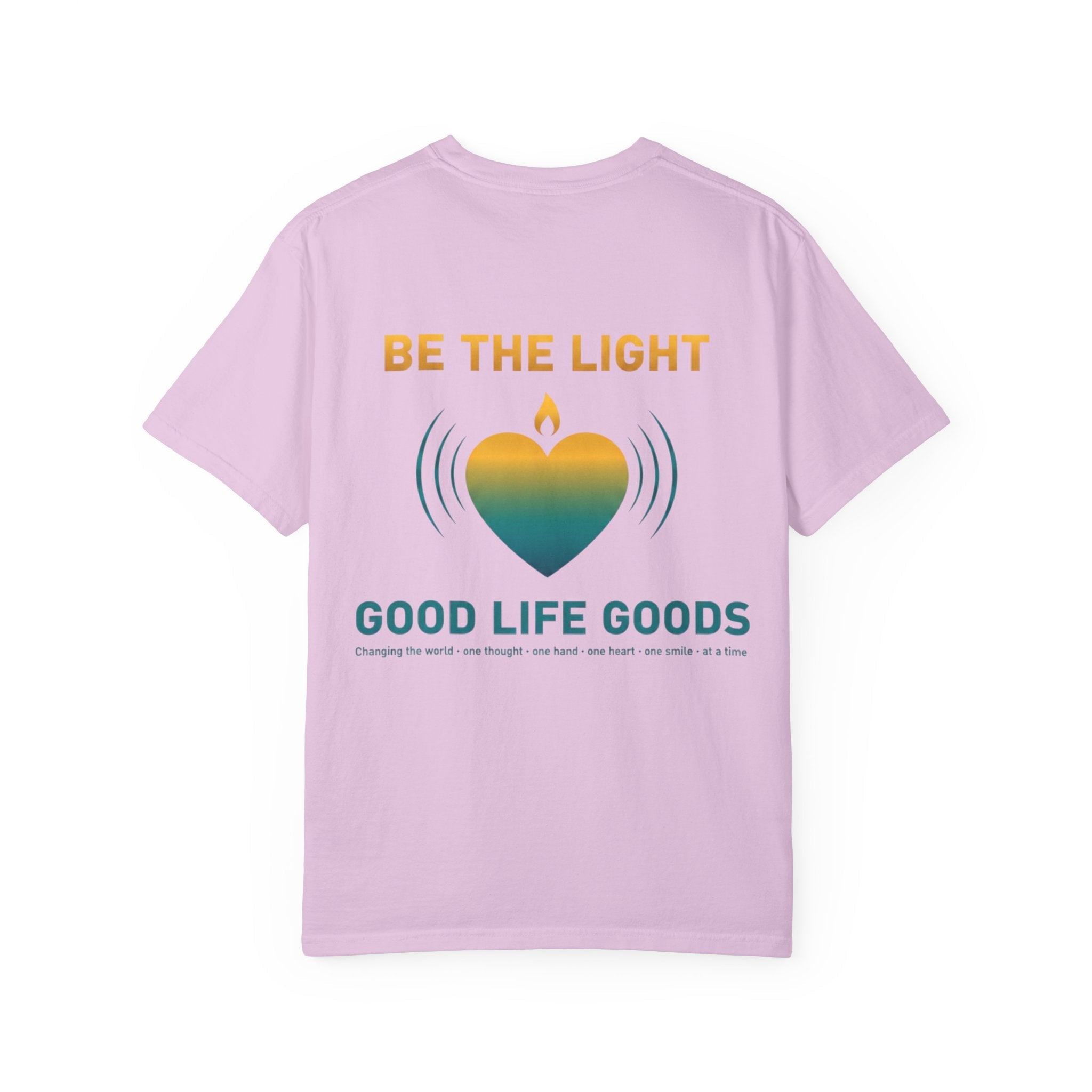 Be the Light Heart Candle T-Shirt — Good Life Goods Graphic Tee - Good Life Goods