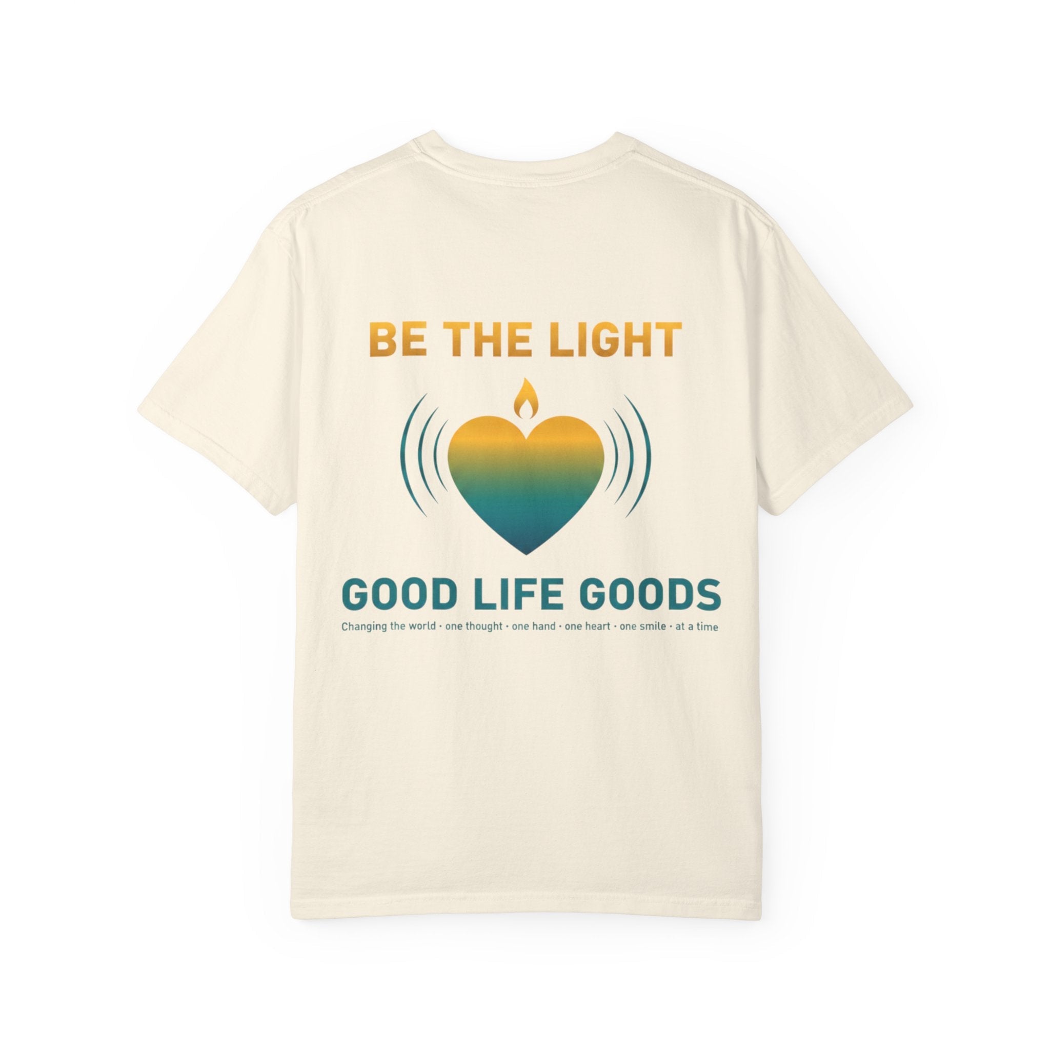 Be the Light Heart Candle T-Shirt — Good Life Goods Graphic Tee - Good Life Goods