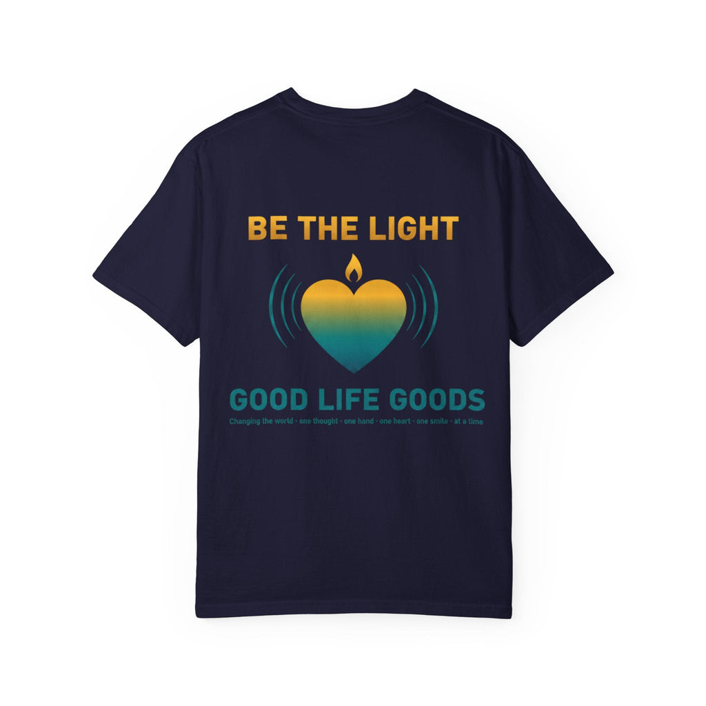 Be the Light Heart Candle T-Shirt — Good Life Goods Graphic Tee - Good Life Goods