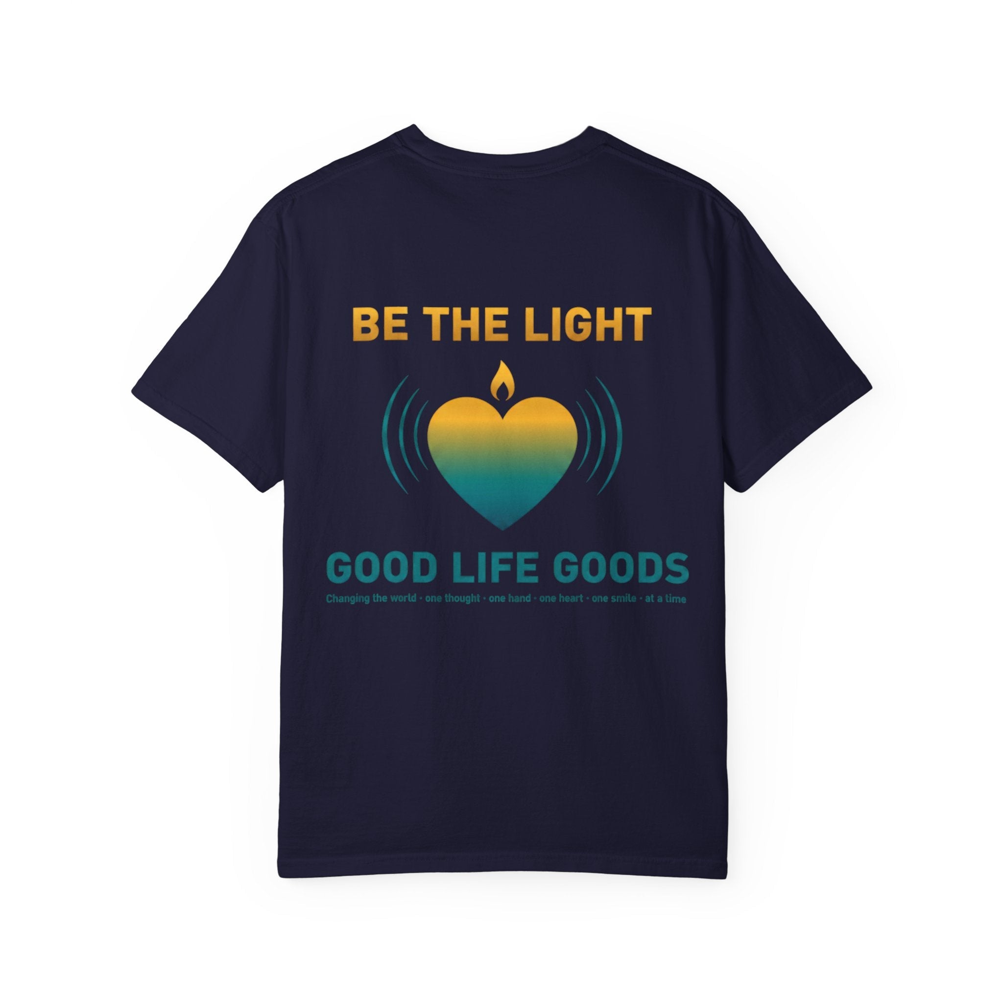Be the Light Heart Candle T-Shirt — Good Life Goods Graphic Tee - Good Life Goods