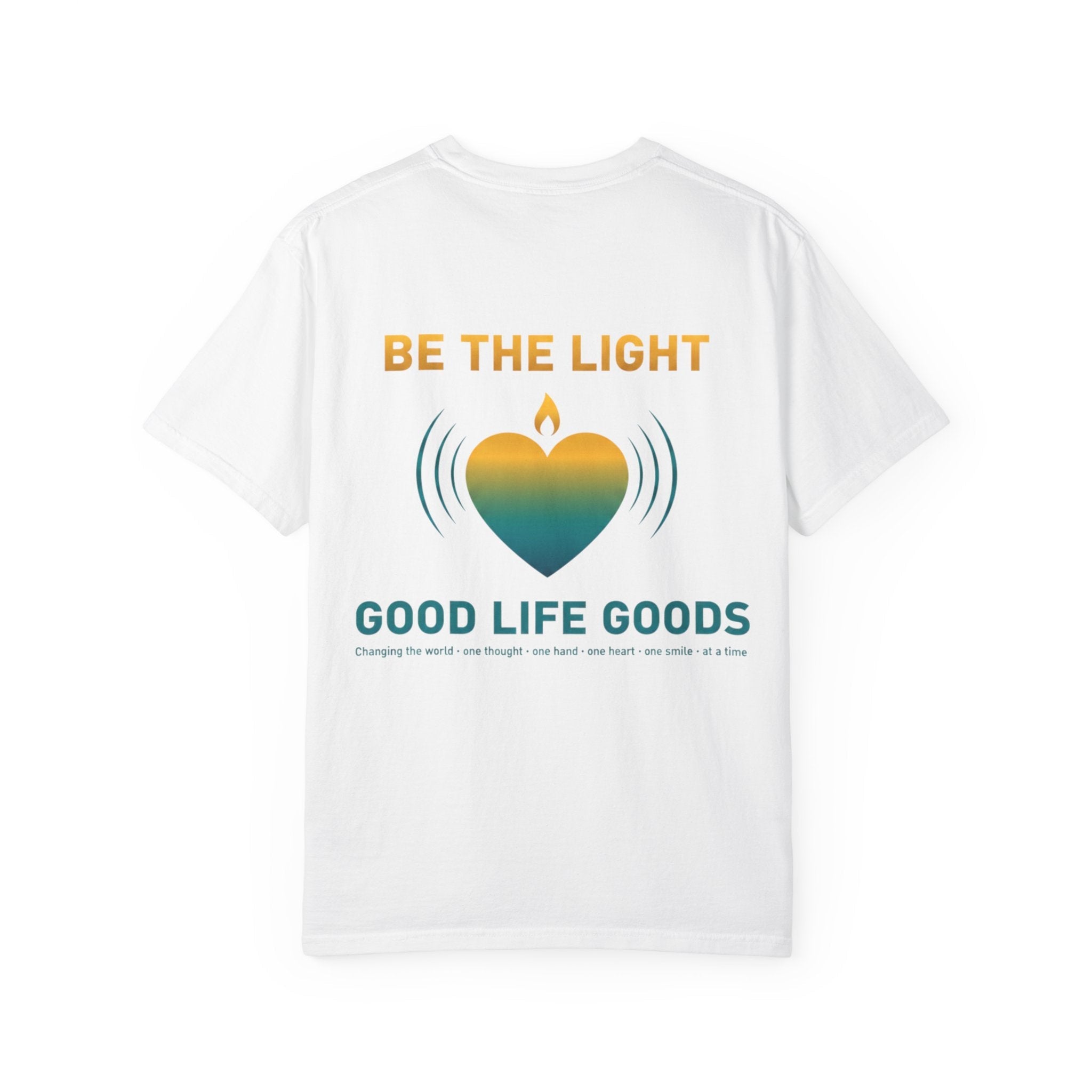 Be the Light Heart Candle T-Shirt — Good Life Goods Graphic Tee - Good Life Goods