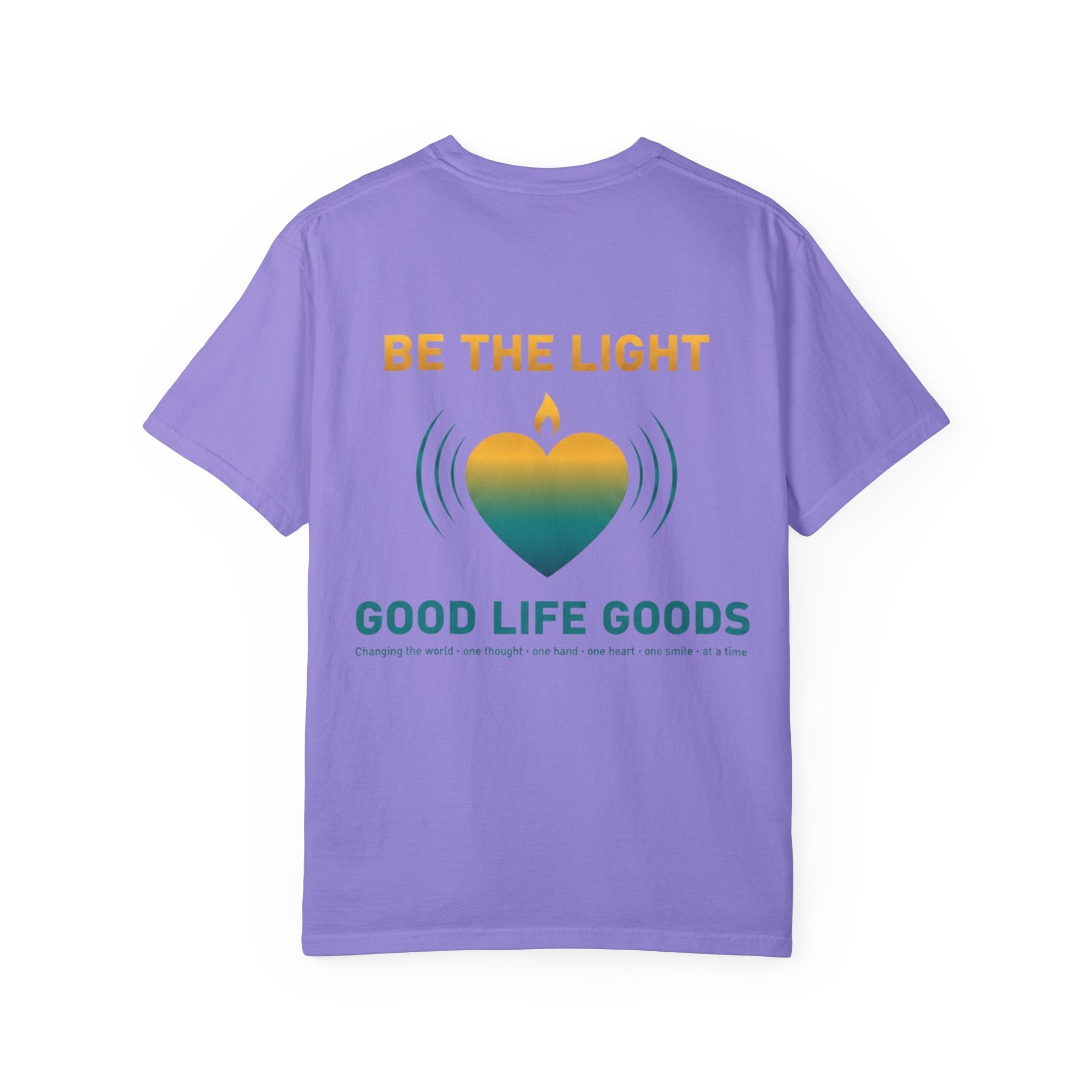 Be the Light Heart Candle T-Shirt — Good Life Goods Graphic Tee - Good Life Goods