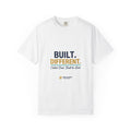 Built Different T-Shirt — "Built. Different." Graphic Tee, Casual Motivational Shirt - Good Life Goods