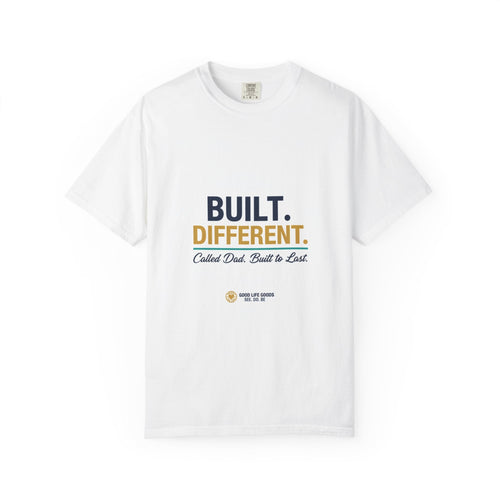 Built Different T-Shirt — "Built. Different." Graphic Tee, Casual Motivational Shirt - Good Life Goods