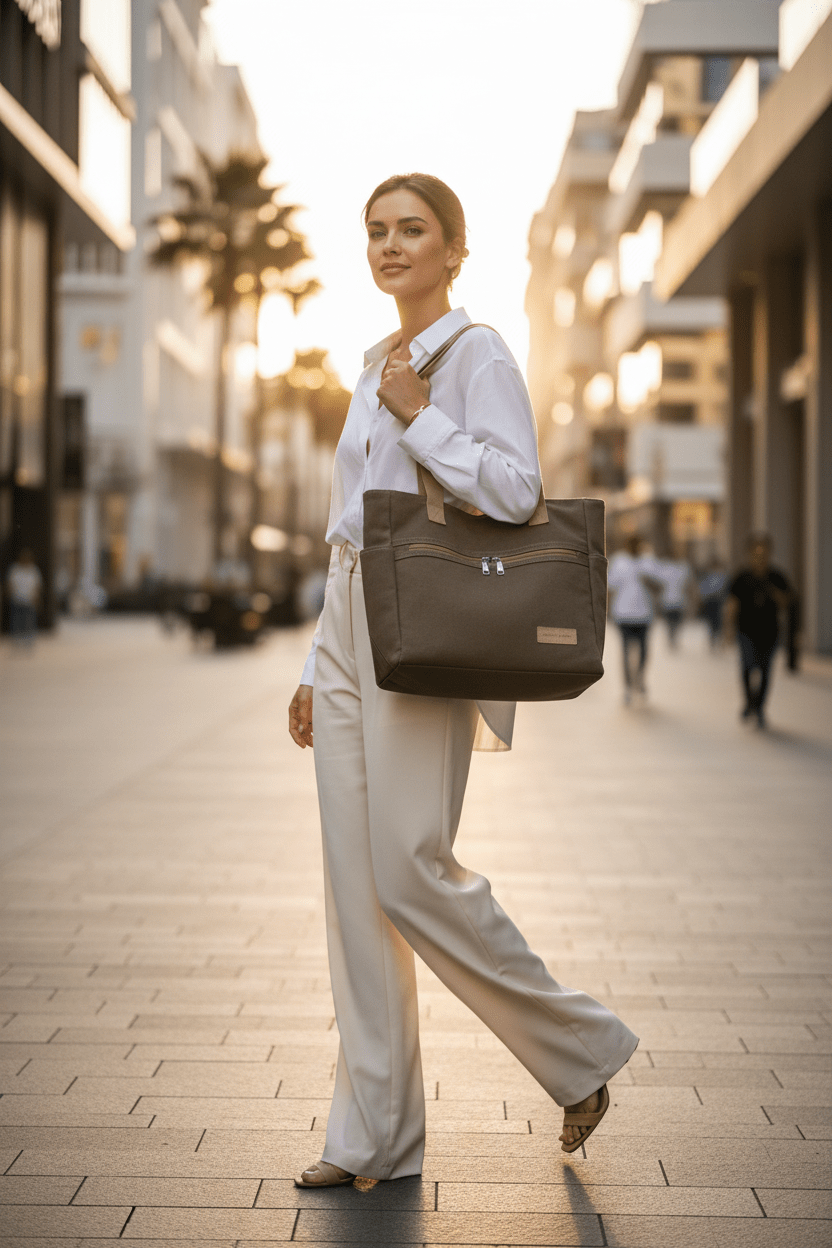 Canvas Tote Handbag for Women - Good Life Goods