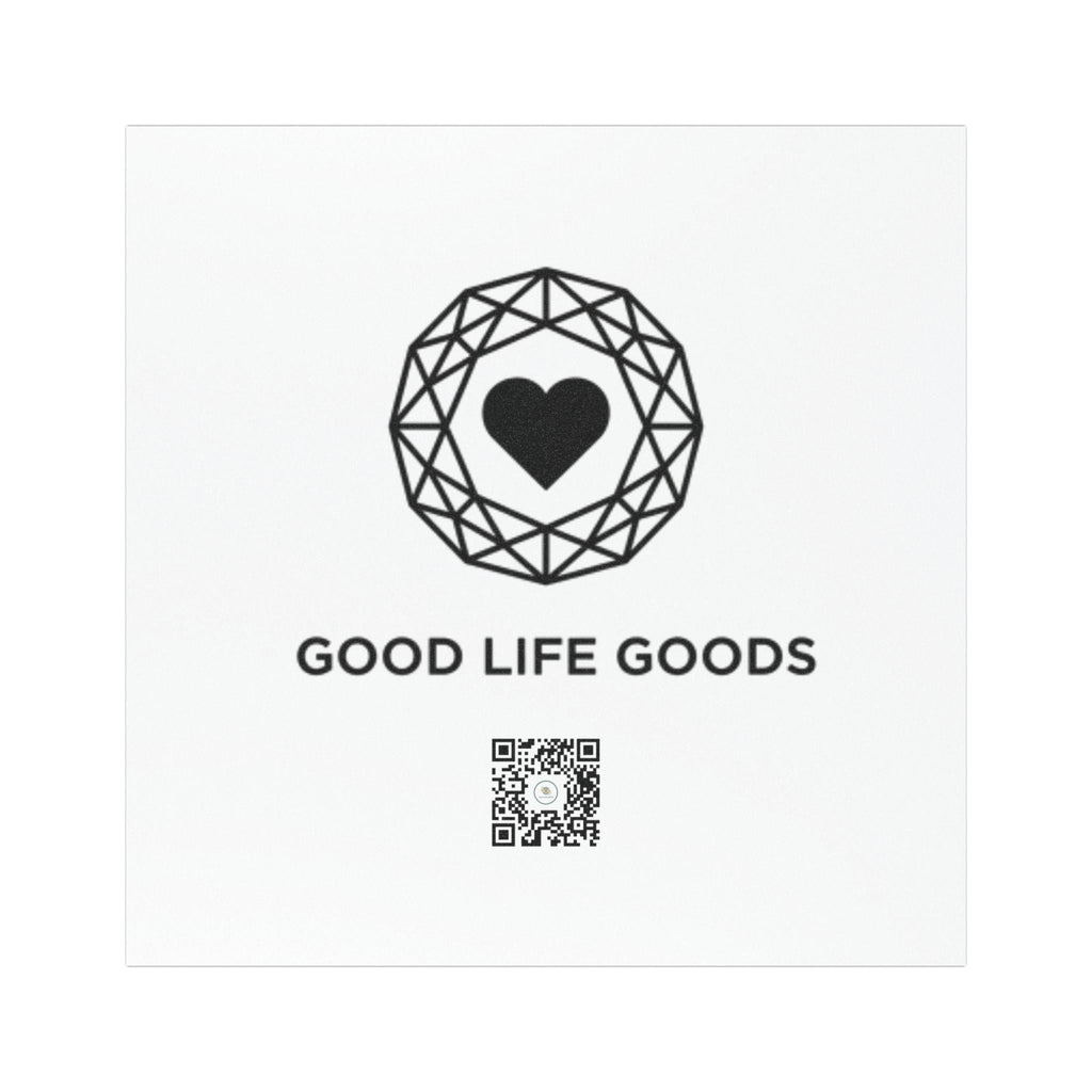 Car Magnet — Good Life Goods with QR Code - Good Life Goods