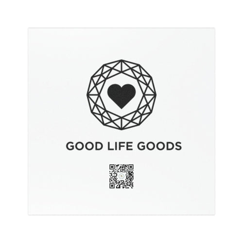 Car Magnet — Good Life Goods with QR Code - Good Life Goods
