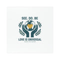 Car Magnet — "See. Do. Be. Love Is Universal" Earthheart Design - Good Life Goods