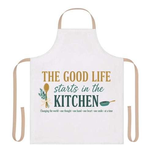 Chef Apron — "The Good Life Starts in the Kitchen" | Good Life Goods - Good Life Goods