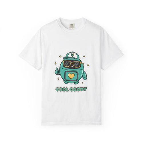 Cool Goody Adult T-Shirt | Goody Universe Sunglasses Robot Graphic Tee - Good Life Goods