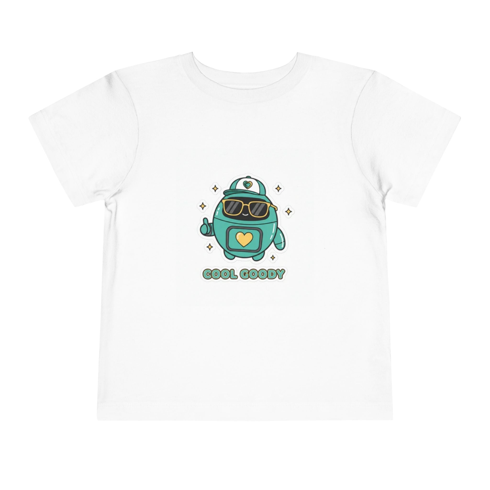 Cool Goody Toddler T-Shirt | Goody Universe Sunglasses Kids Robot Tee - Good Life Goods