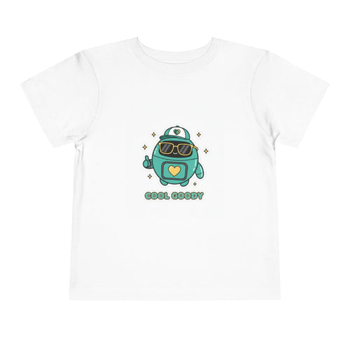 Cool Goody Toddler T-Shirt | Goody Universe Sunglasses Kids Robot Tee - Good Life Goods