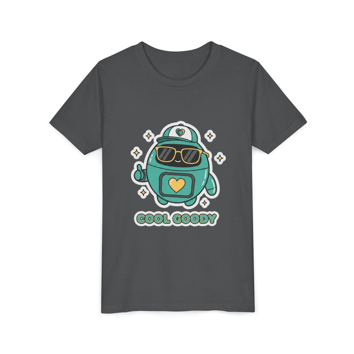 Cool Goody Youth T-Shirt | Goody Universe Sunglasses Kids Robot Tee - Good Life Goods