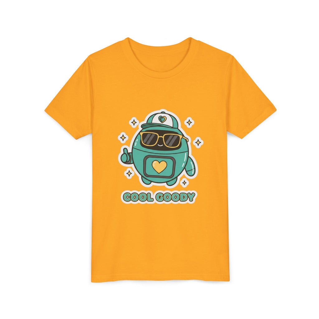 Cool Goody Youth T-Shirt | Goody Universe Sunglasses Kids Robot Tee - Good Life Goods