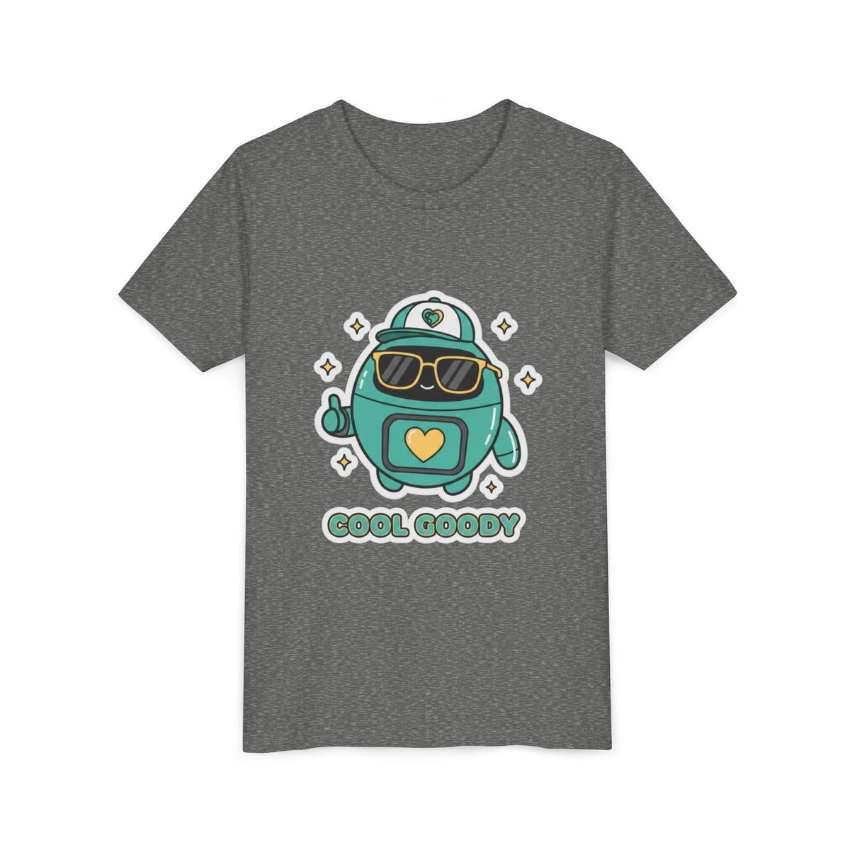 Cool Goody Youth T-Shirt | Goody Universe Sunglasses Kids Robot Tee - Good Life Goods