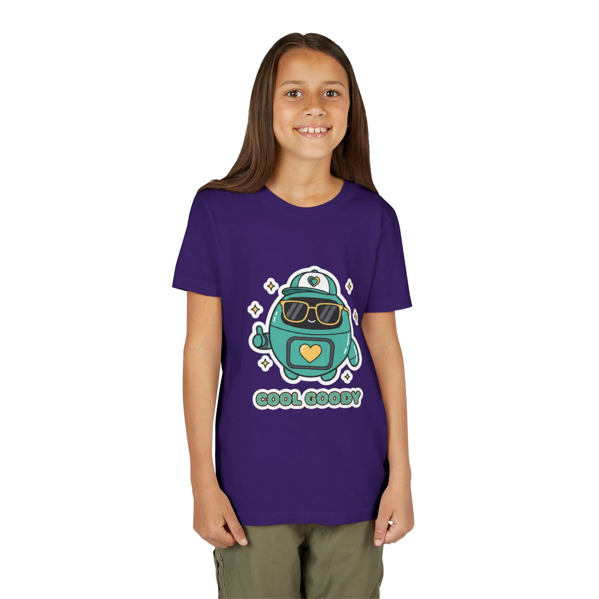 Cool Goody Youth T-Shirt | Goody Universe Sunglasses Kids Robot Tee - Good Life Goods