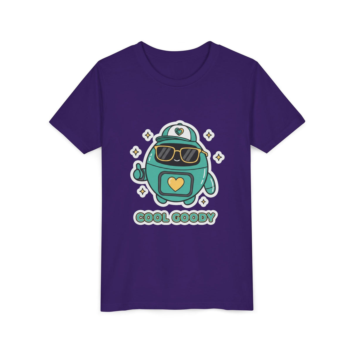 Cool Goody Youth T-Shirt | Goody Universe Sunglasses Kids Robot Tee - Good Life Goods