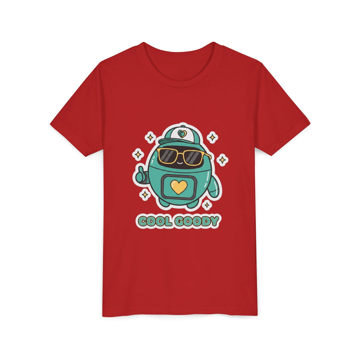 Cool Goody Youth T-Shirt | Goody Universe Sunglasses Kids Robot Tee - Good Life Goods