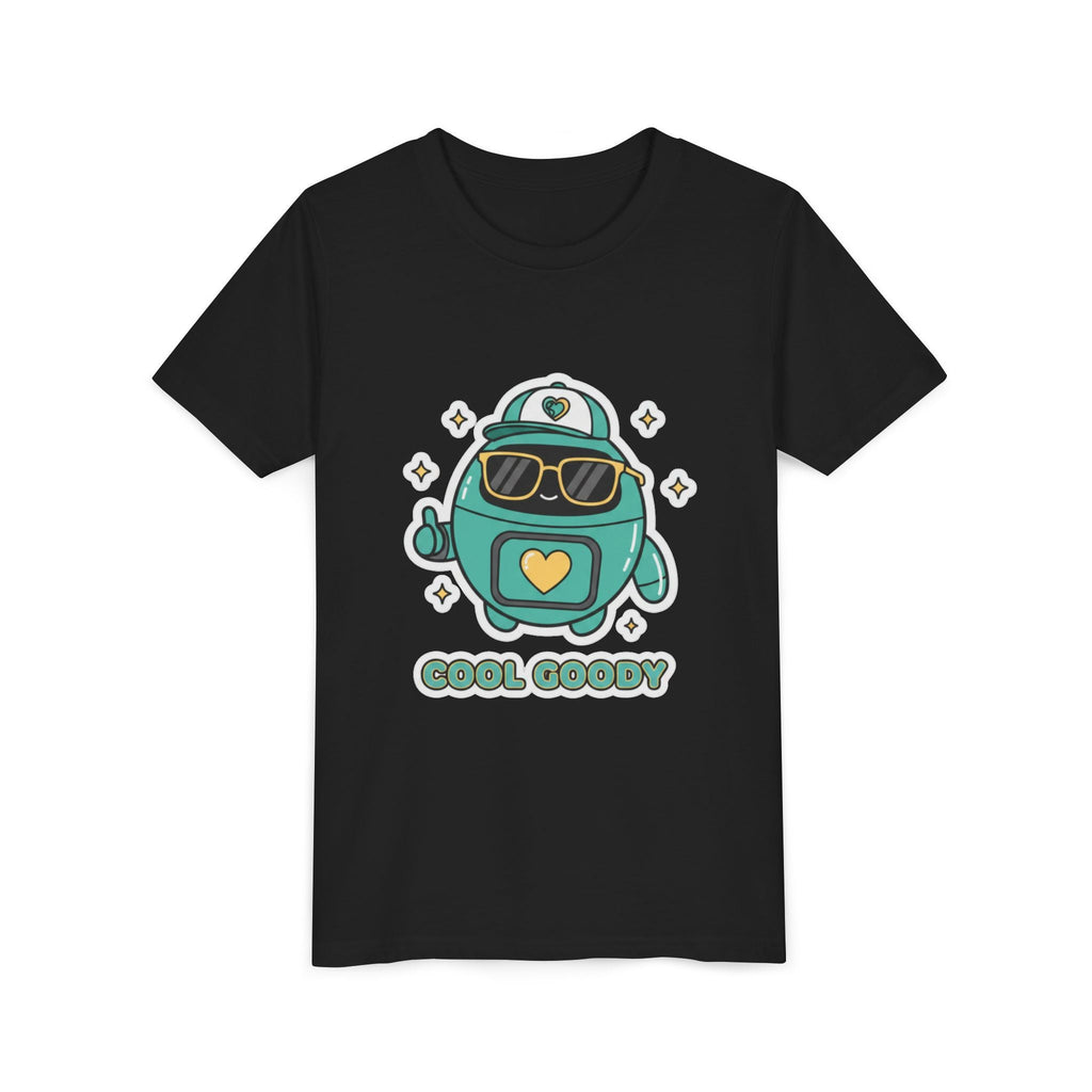 Cool Goody Youth T-Shirt | Goody Universe Sunglasses Kids Robot Tee - Good Life Goods