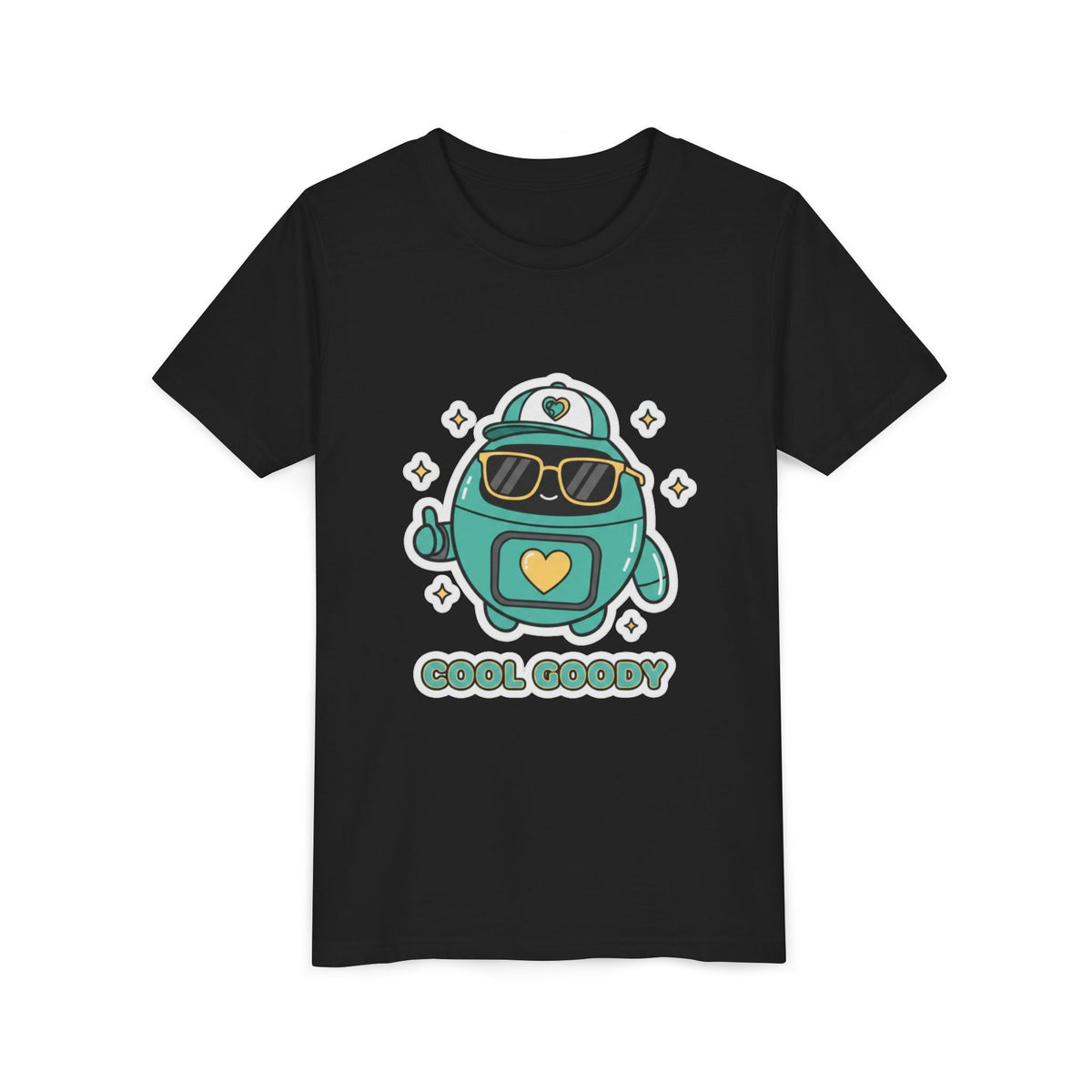 Cool Goody Youth T-Shirt | Goody Universe Sunglasses Kids Robot Tee - Good Life Goods
