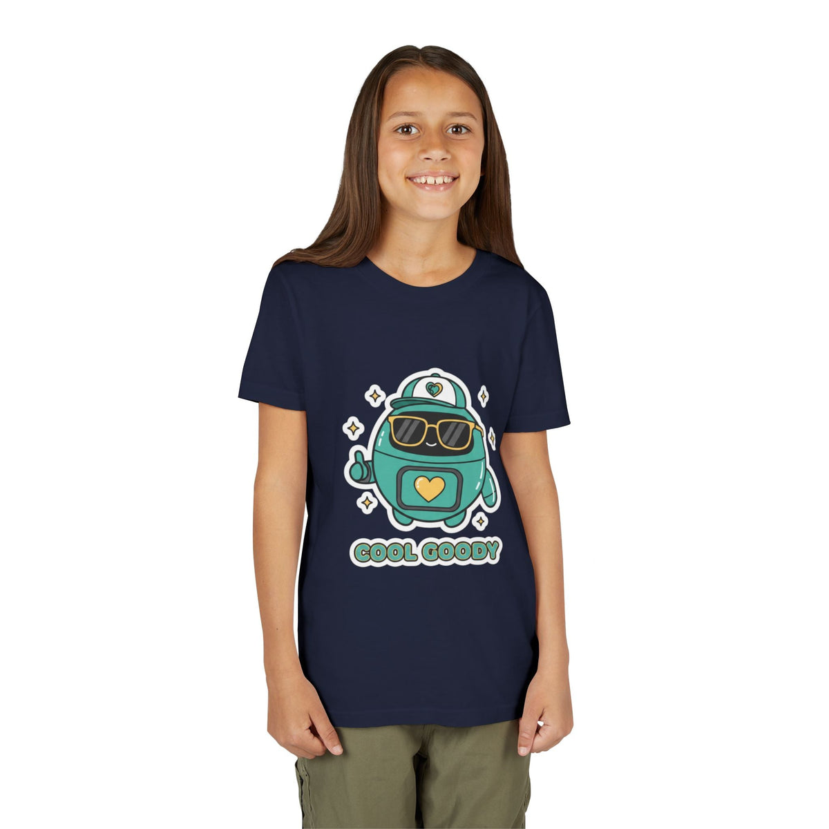 Cool Goody Youth T-Shirt | Goody Universe Sunglasses Kids Robot Tee - Good Life Goods