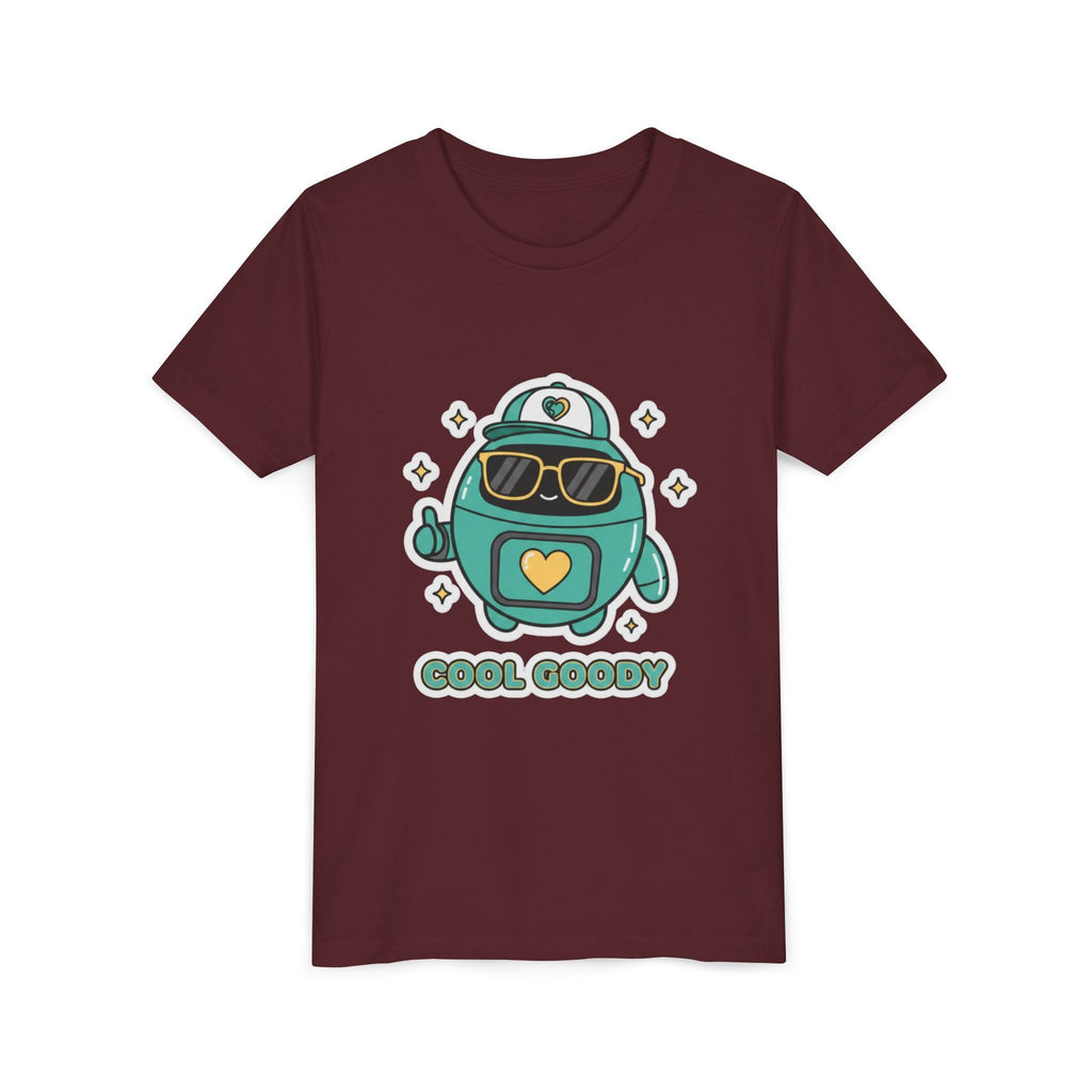 Cool Goody Youth T-Shirt | Goody Universe Sunglasses Kids Robot Tee - Good Life Goods