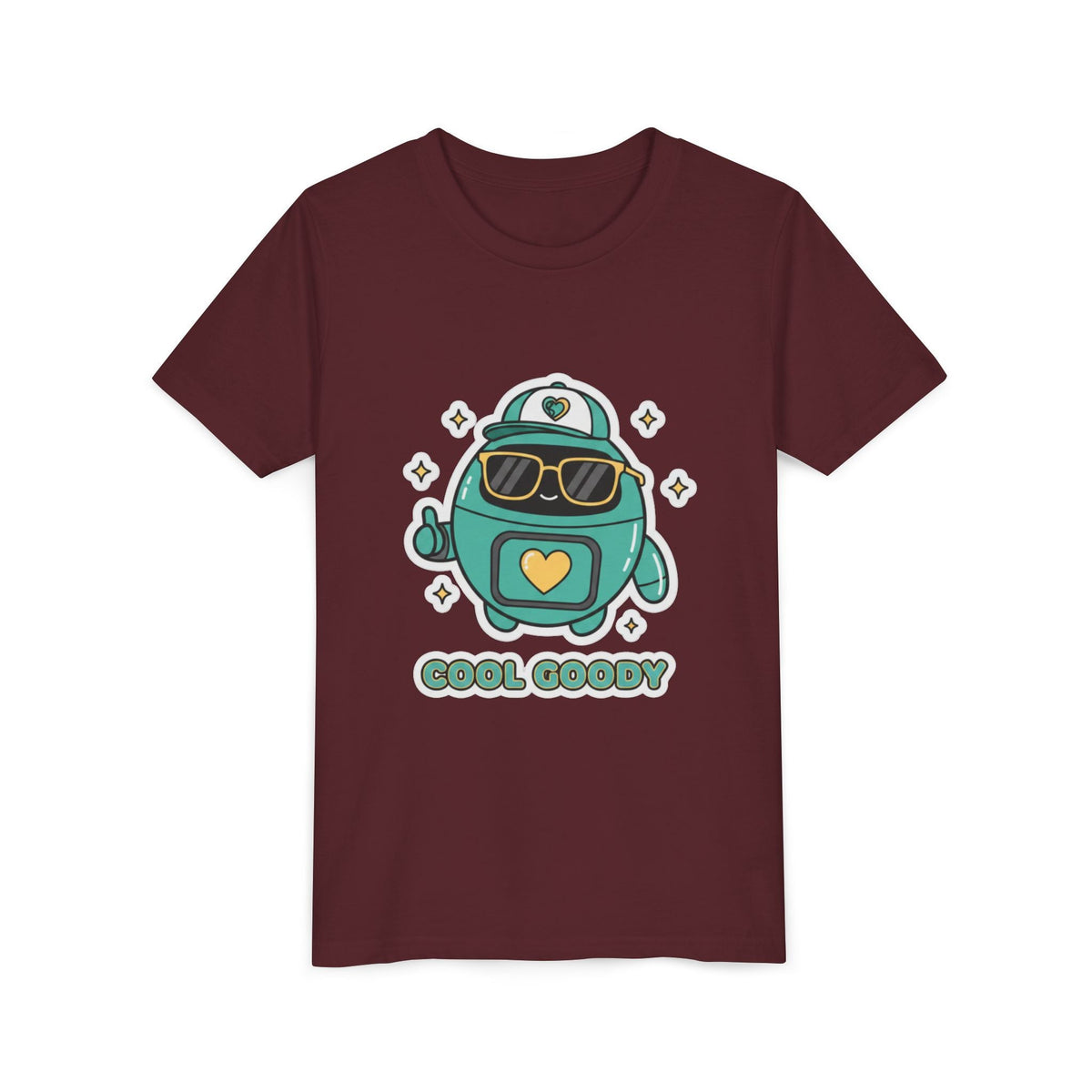 Cool Goody Youth T-Shirt | Goody Universe Sunglasses Kids Robot Tee - Good Life Goods