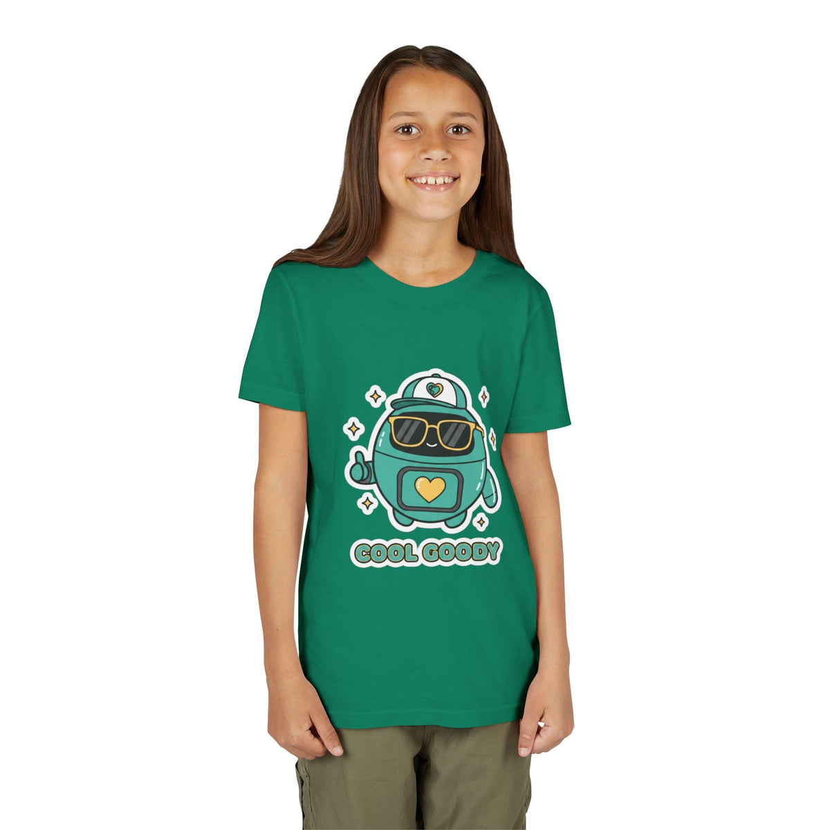 Cool Goody Youth T-Shirt | Goody Universe Sunglasses Kids Robot Tee - Good Life Goods