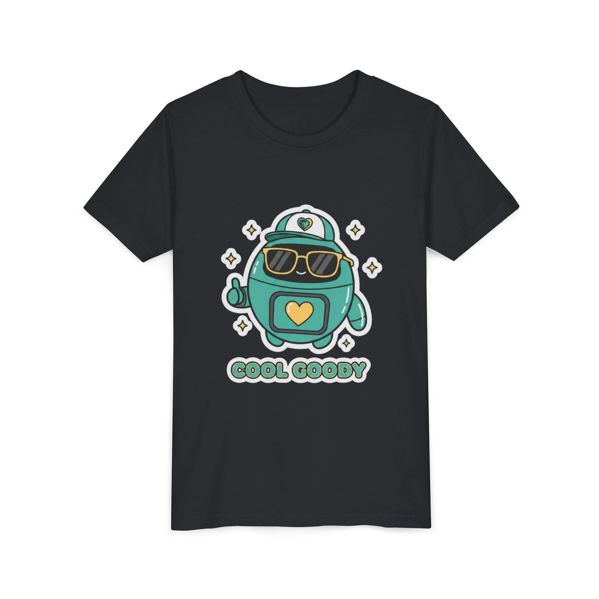 Cool Goody Youth T-Shirt | Goody Universe Sunglasses Kids Robot Tee - Good Life Goods