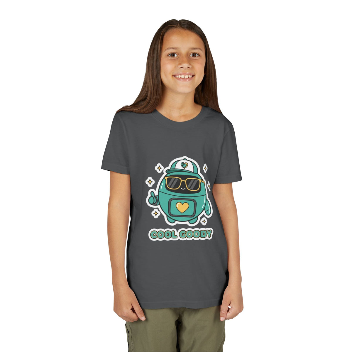 Cool Goody Youth T-Shirt | Goody Universe Sunglasses Kids Robot Tee - Good Life Goods
