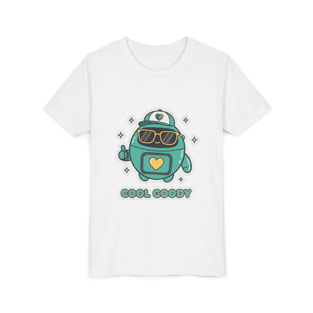 Cool Goody Youth T-Shirt | Goody Universe Sunglasses Kids Robot Tee - Good Life Goods