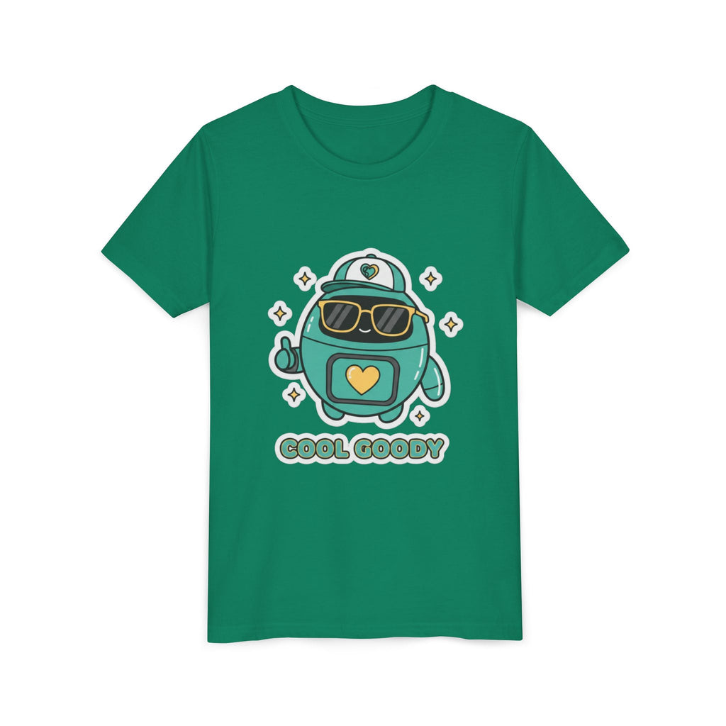 Cool Goody Youth T-Shirt | Goody Universe Sunglasses Kids Robot Tee - Good Life Goods