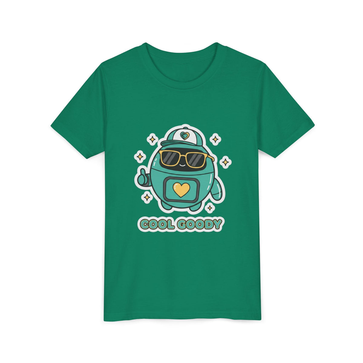 Cool Goody Youth T-Shirt | Goody Universe Sunglasses Kids Robot Tee - Good Life Goods