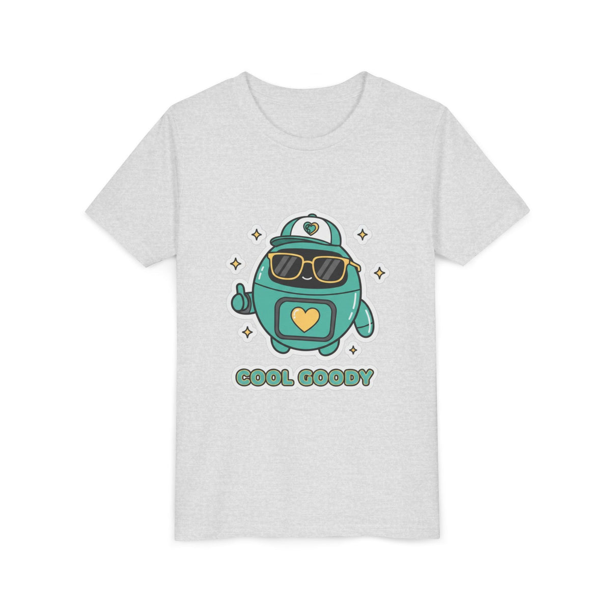 Cool Goody Youth T-Shirt | Goody Universe Sunglasses Kids Robot Tee - Good Life Goods