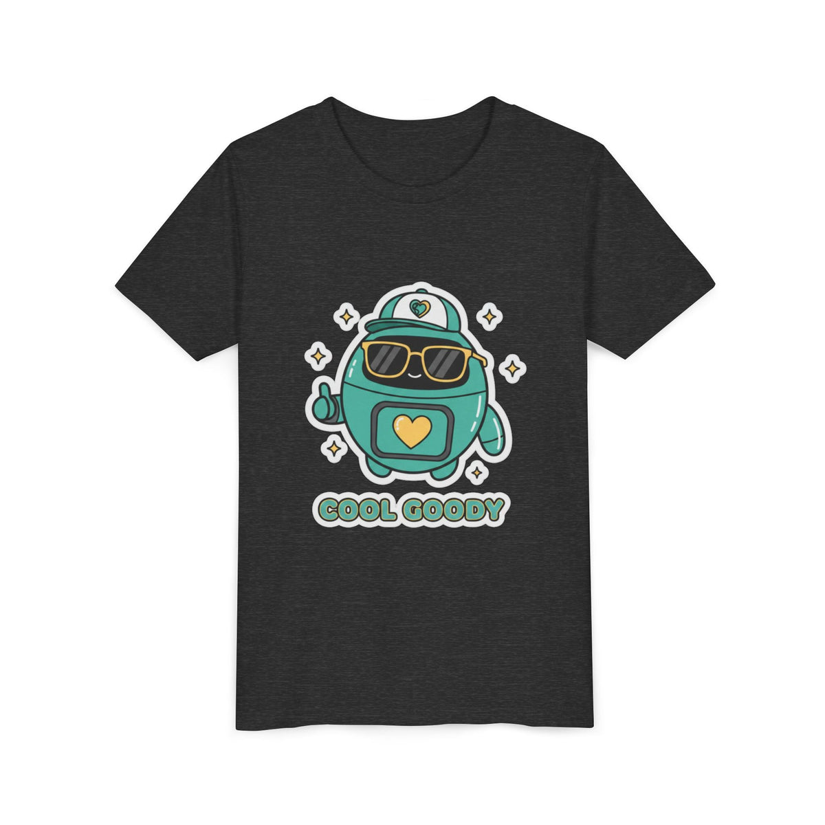 Cool Goody Youth T-Shirt | Goody Universe Sunglasses Kids Robot Tee - Good Life Goods